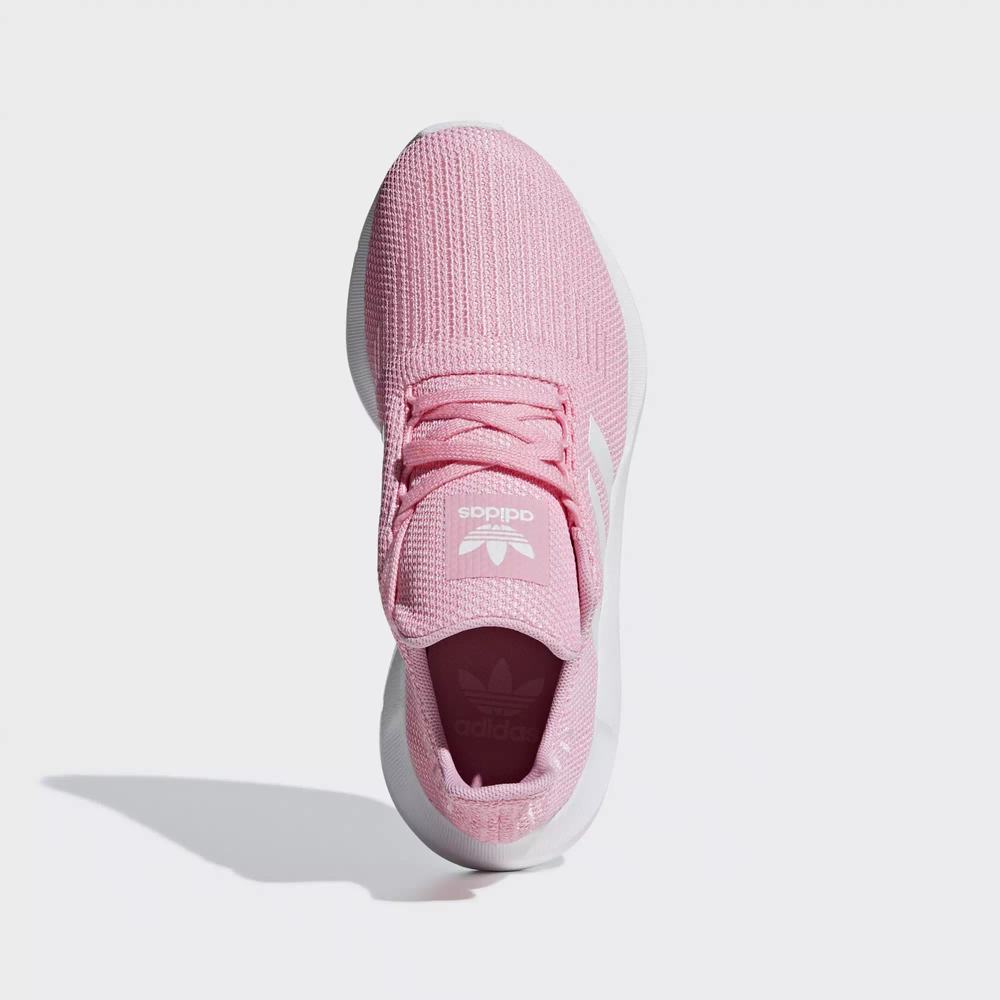 Adidas Swift Run Tenis Rosas Para Niño (MX-52548)